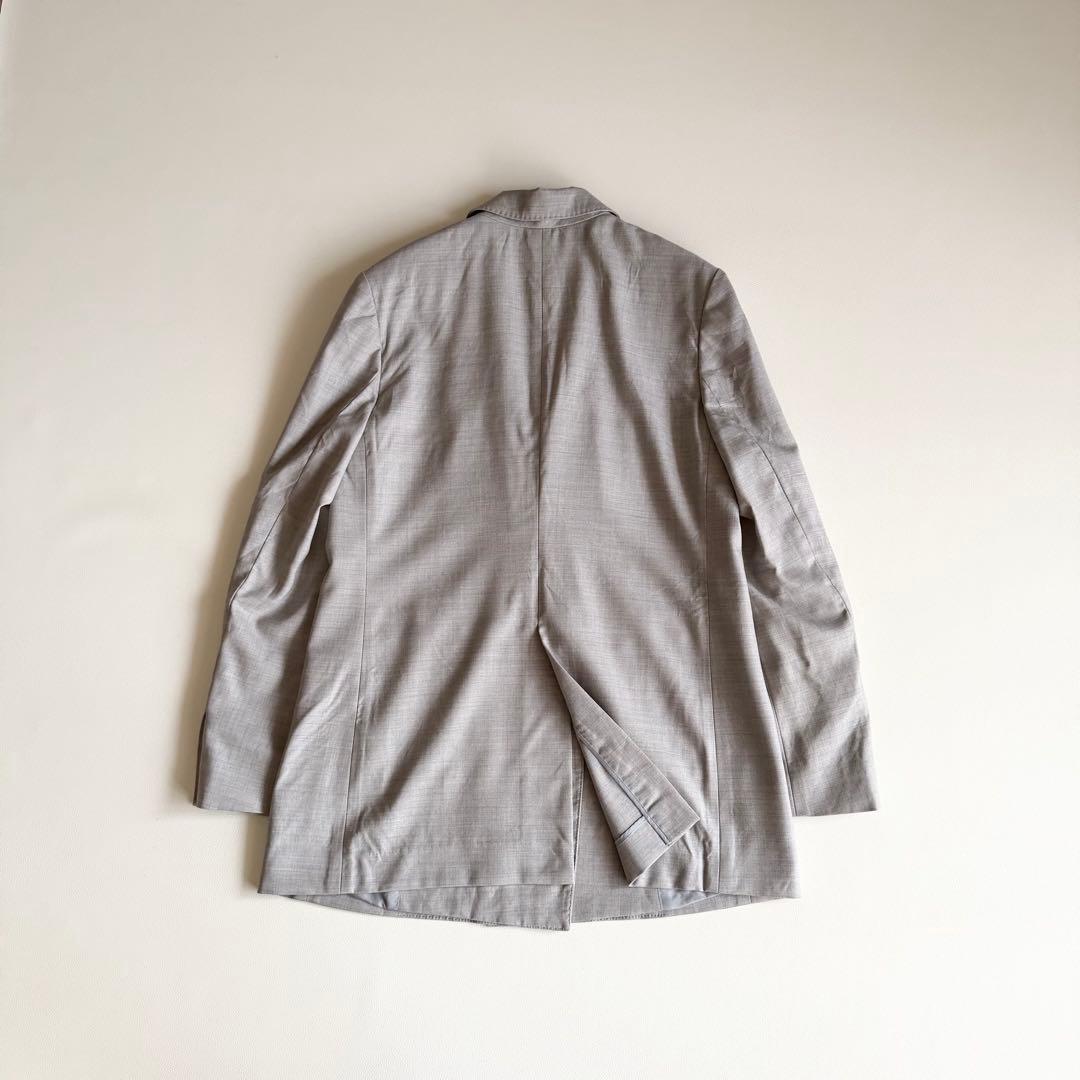 トゥモローランドコレクション　シャイニーグレンチェック　ダブルジャケット