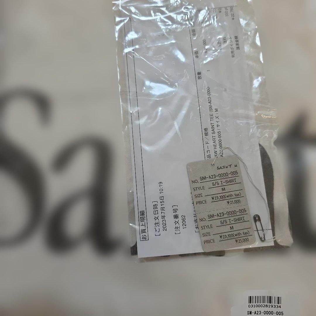 SAINT MICHAEL セントマイケル　Tシャツ　Apple