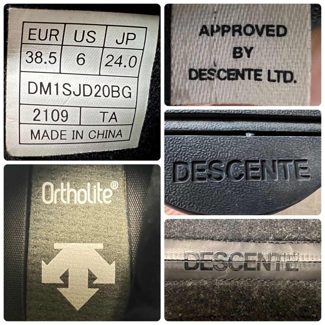 DESCENTE デサント ウィンター ショート スノーブーツ サイドジップ