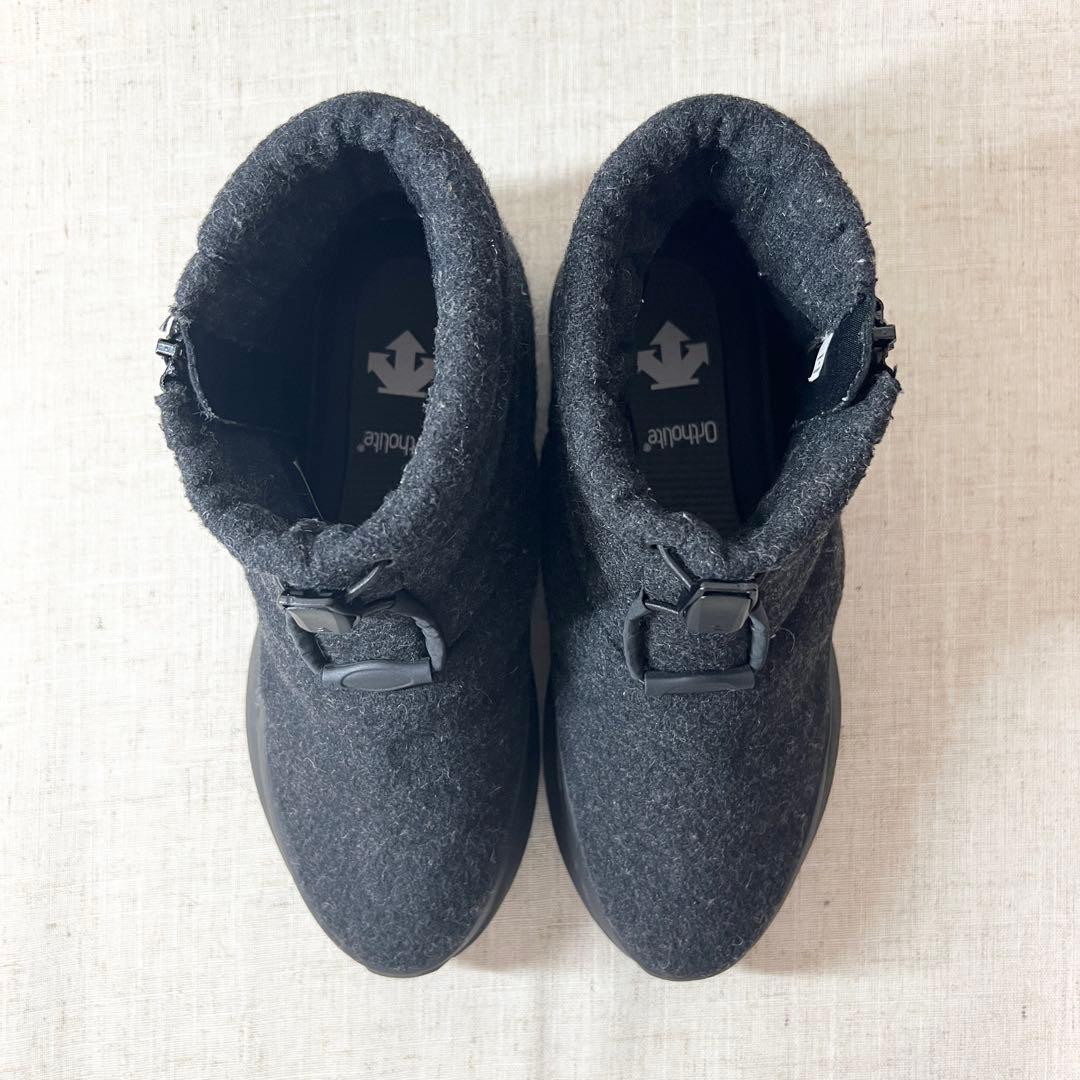 DESCENTE デサント ウィンター ショート スノーブーツ サイドジップ