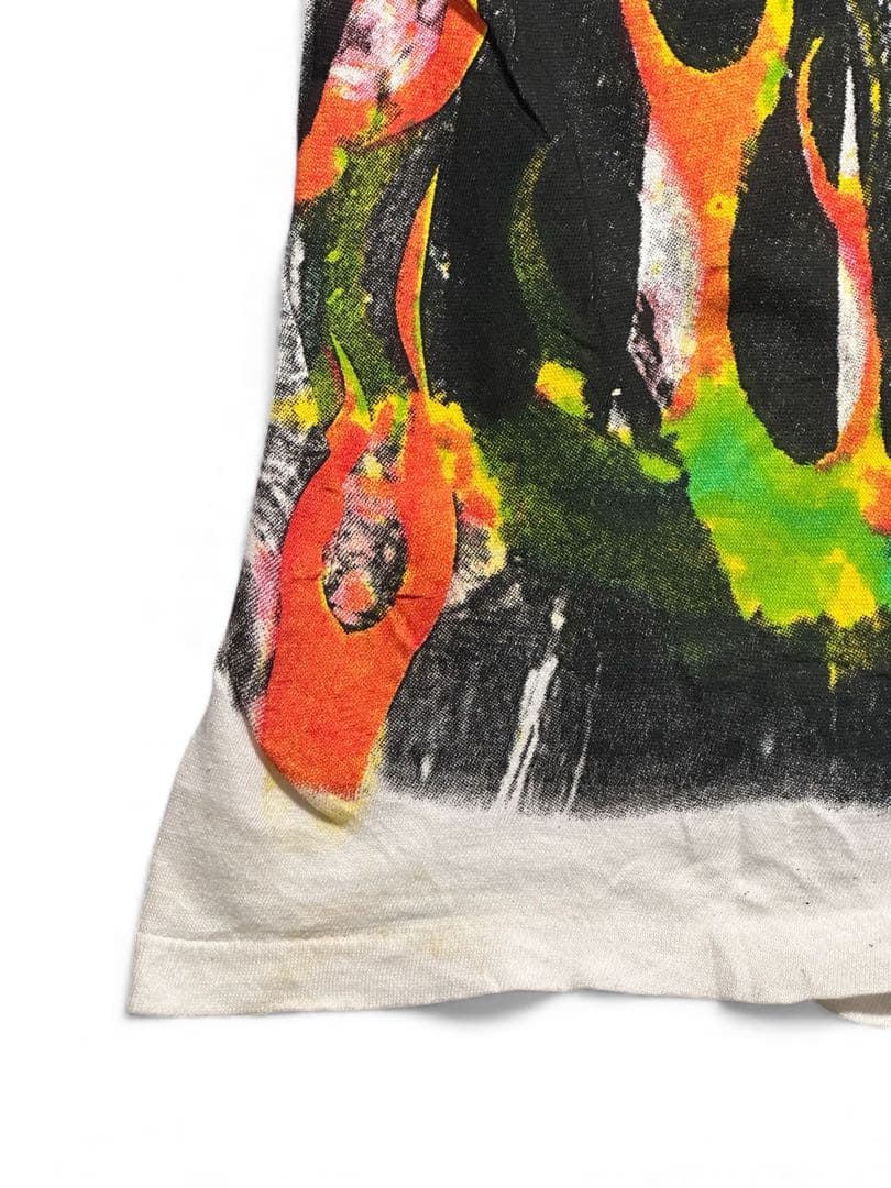 トップス 90s THE CRAMPS All Over Print T-shirt