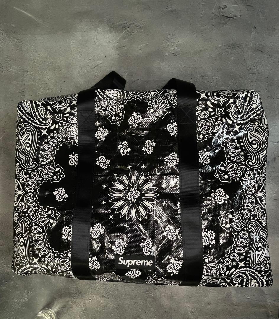 特典【 Supreme 】Bandana Large Duffle bag