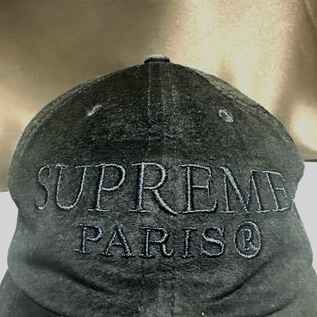 Supreme Suede 6-Panel スウェードキャップ PARIS