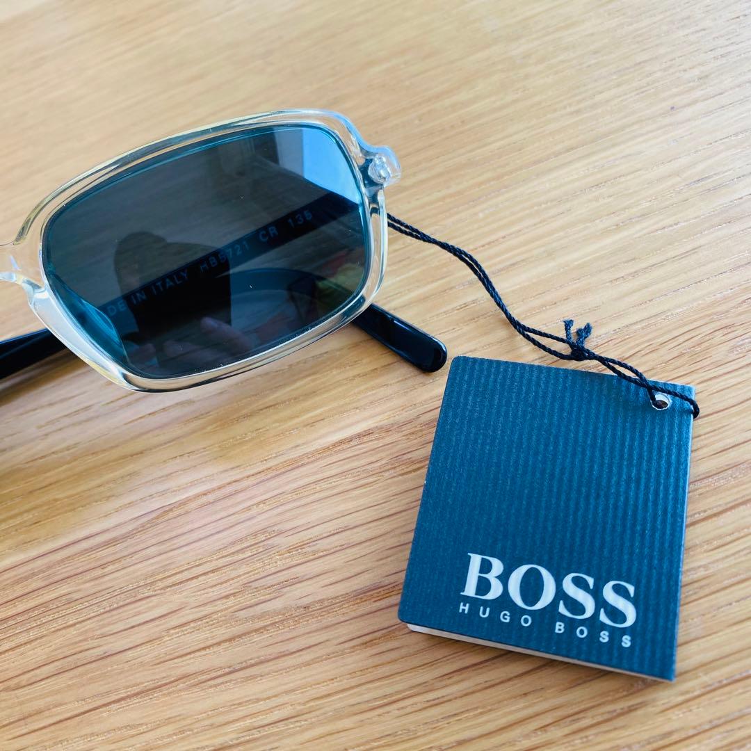 HUGO BOSS 正規品 未使用品 イタリア製 サングラス ヒューゴ ボス