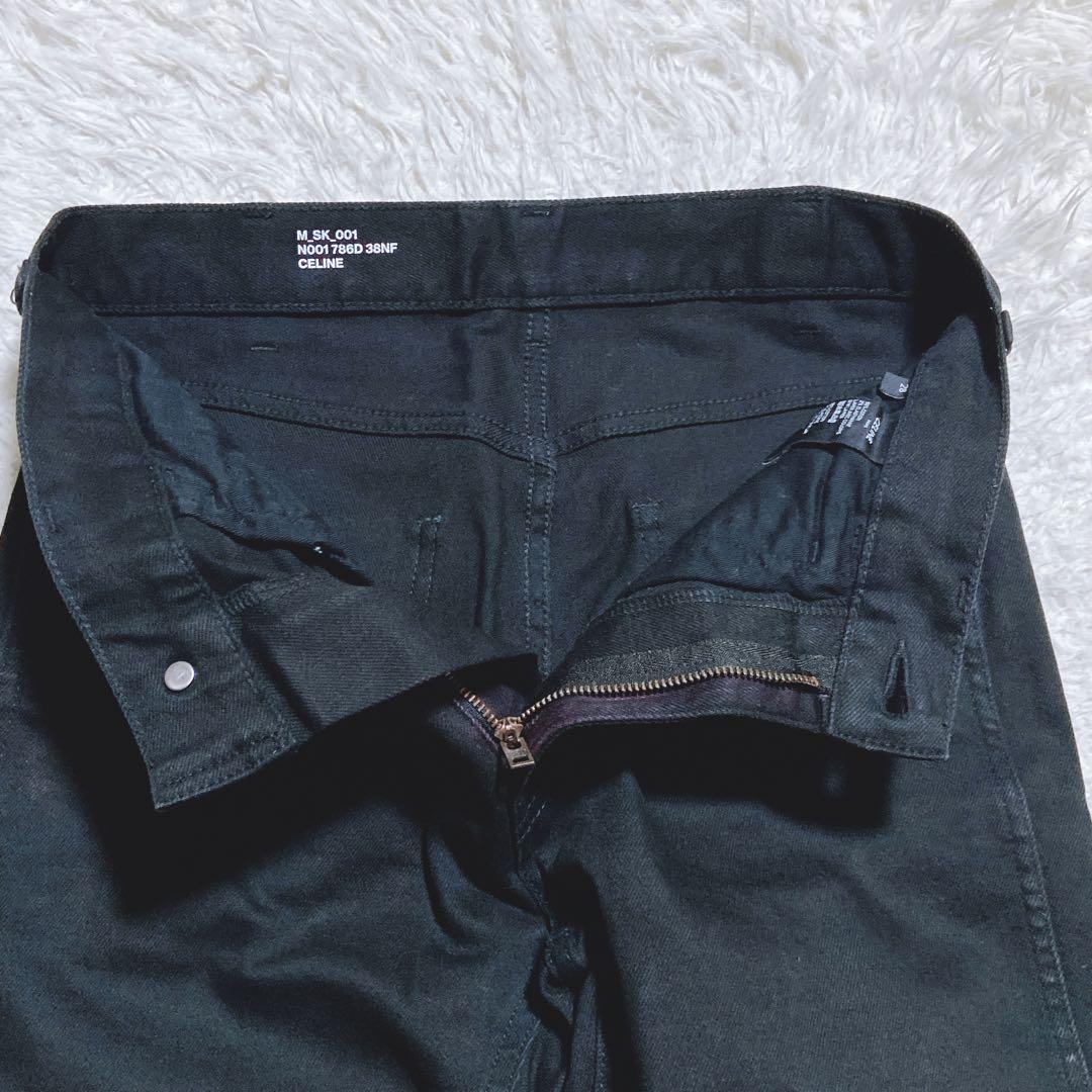 yamamoto ⭐️セリーヌ　スキニーデニムパンツ　ブラック SK001