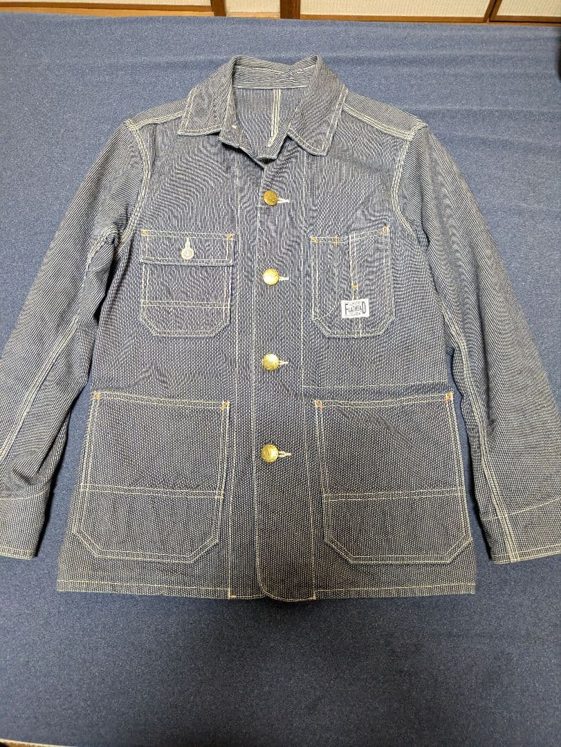 フラットヘッド　カバーオール　ジャケット　ウエストライド　シャツ
