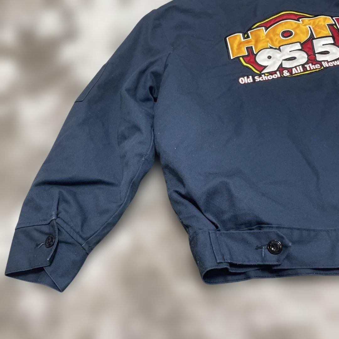 メキシコ製Dickies スイングトップ　ネイビー ワークジャケット　Ｌ