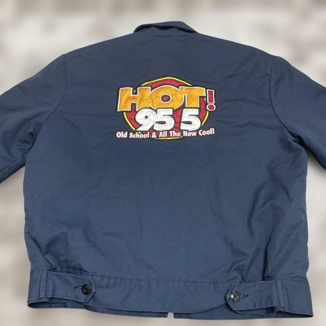 メキシコ製Dickies スイングトップ　ネイビー ワークジャケット　Ｌ