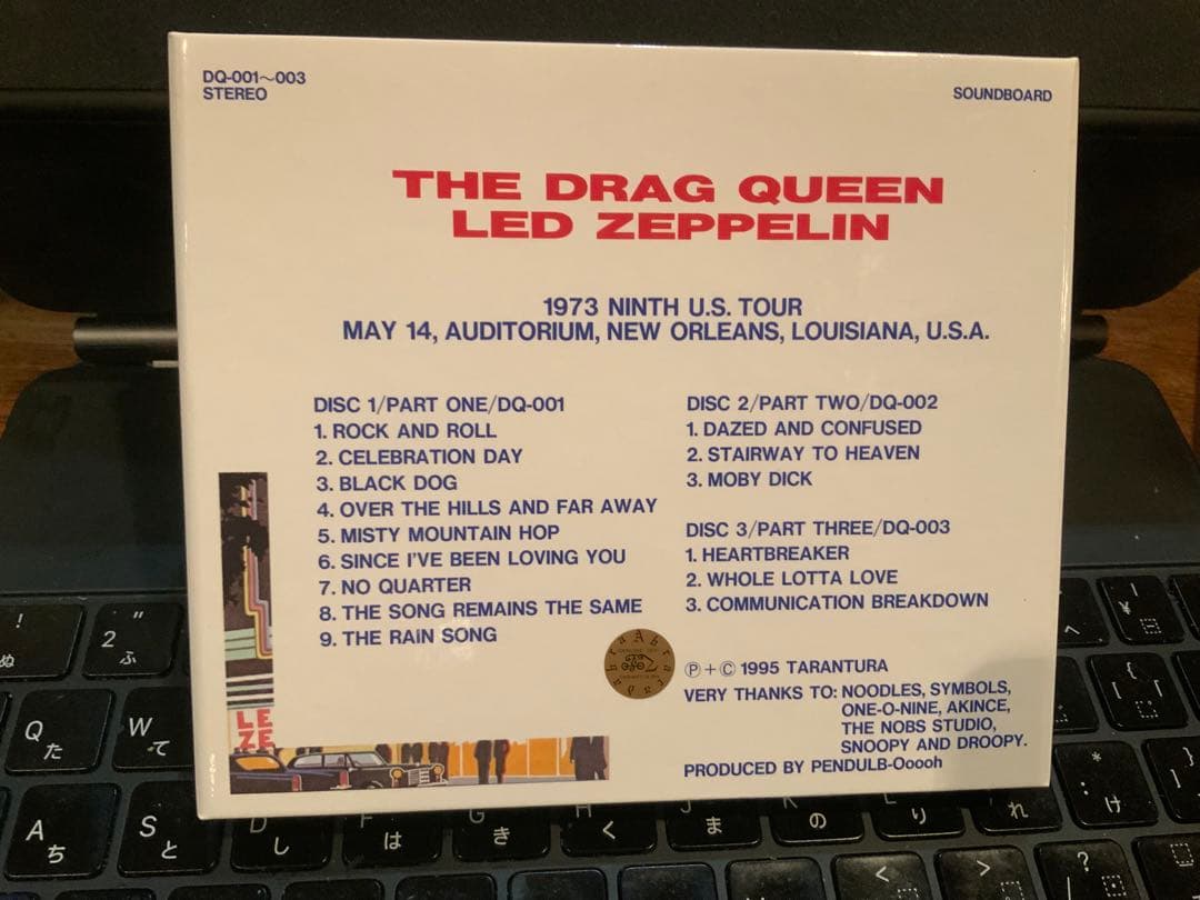 LED ZEPPELIN★THE DRAG QUEEN 3CD 1973