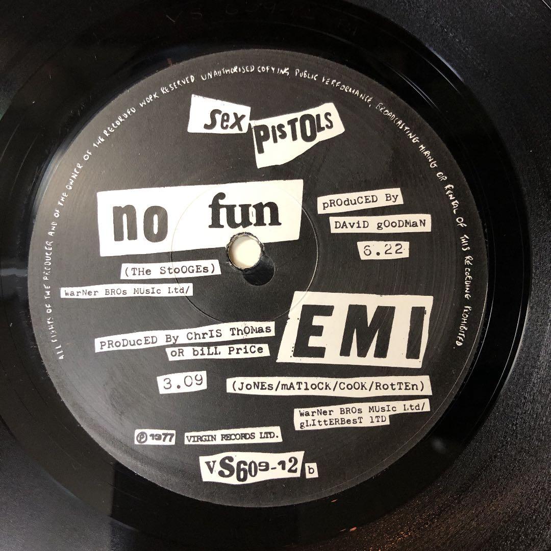 レア！！ エラー盤 THE SEXP ISTOLS　レコード