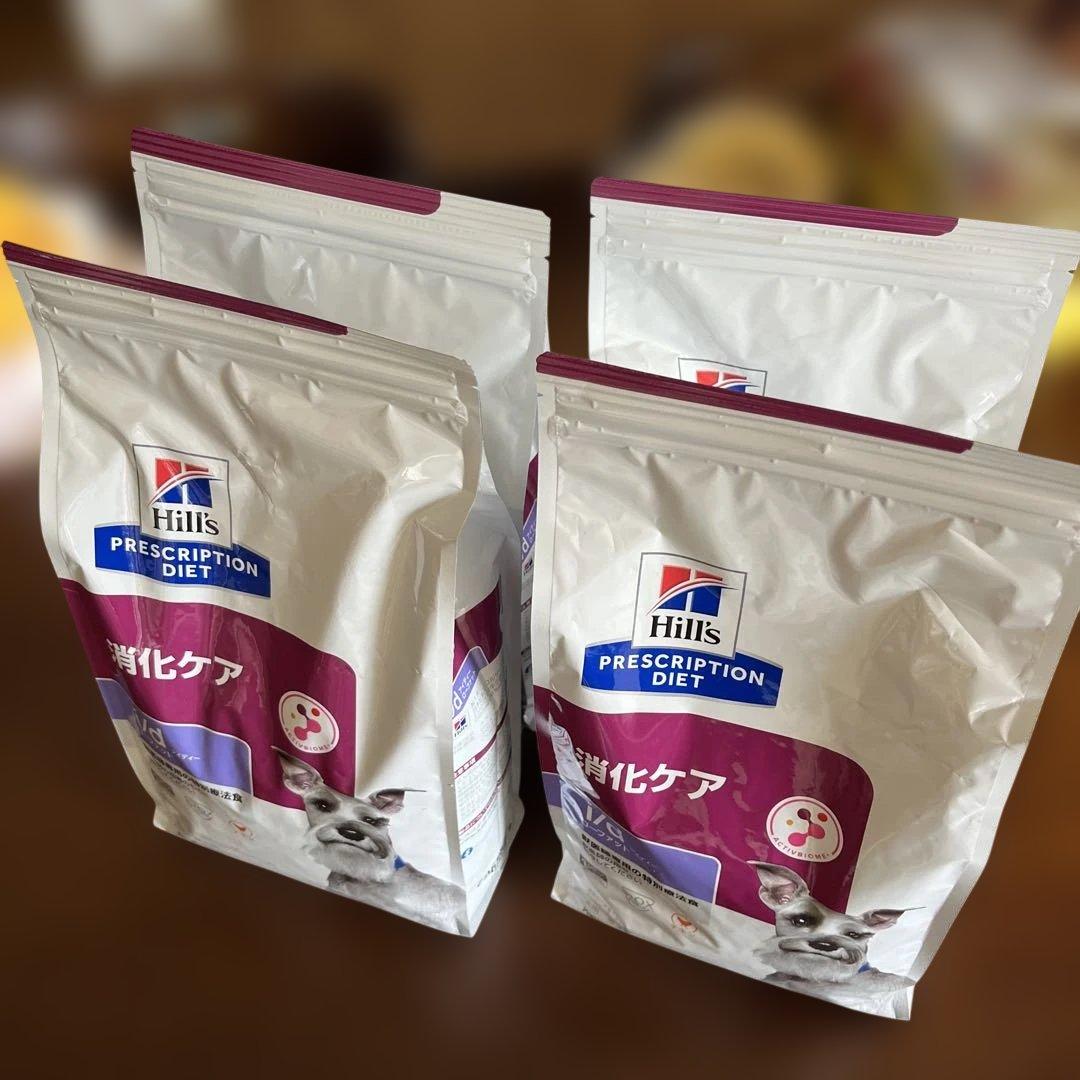 Hill's i/d 消化ケア 1kg ローファット 4個