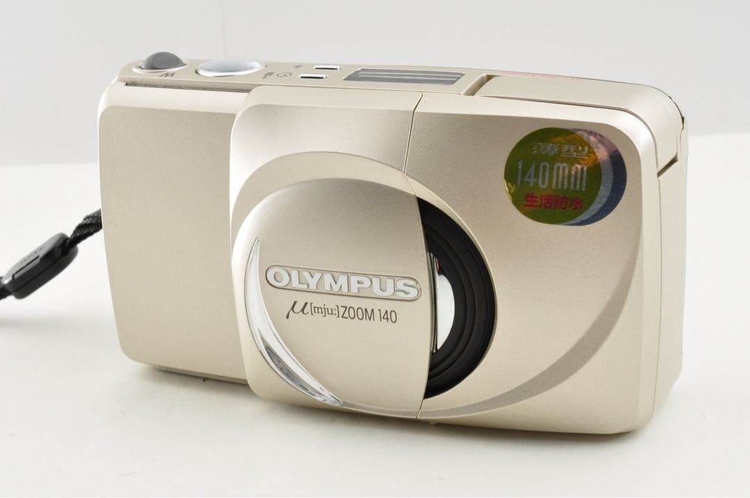 美品　OLYMPUS μ mju 140 ミュー フィルムカメラ
