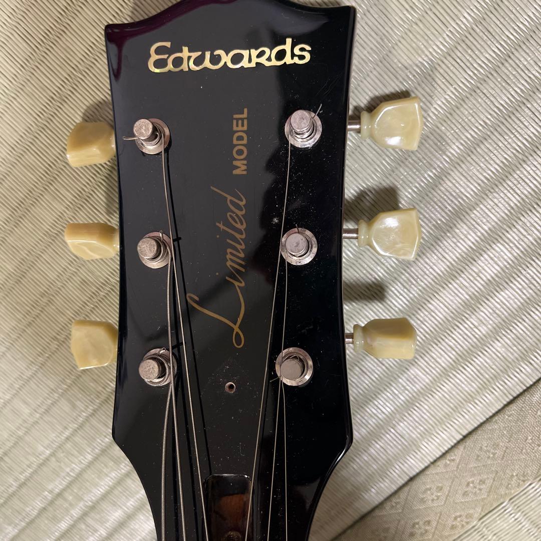 EdwardsレスポールとNUXヘッドフォンアンプのセットです！