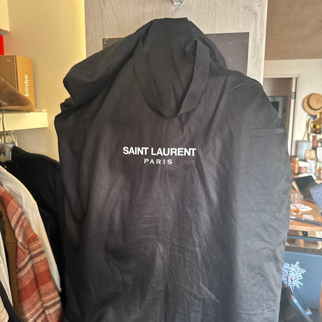 美品　13AW Saint Laurent ベージュ ダッフルコート 46