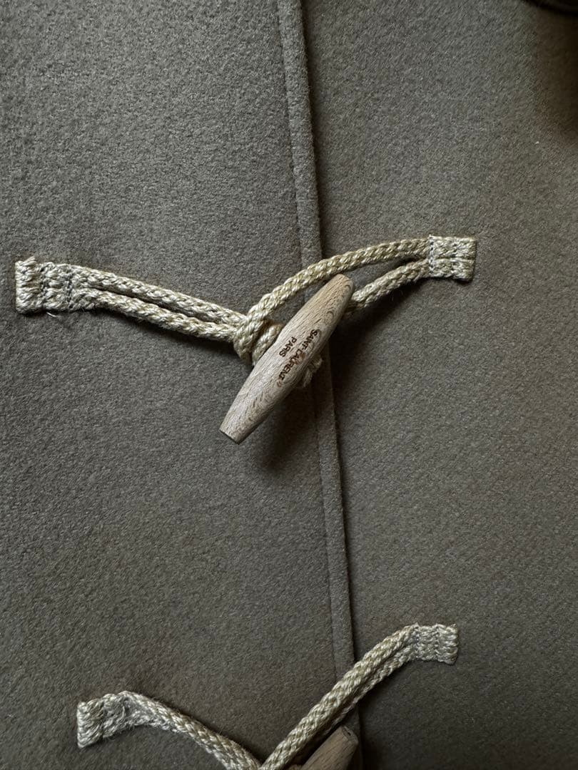 美品　13AW Saint Laurent ベージュ ダッフルコート 46