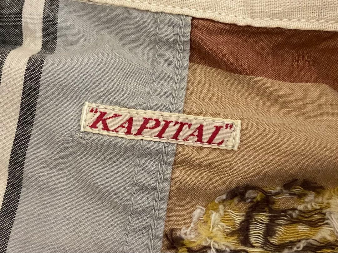 KAPITAL キャピタル ペイズリー ドルマン シャツ ジャケット