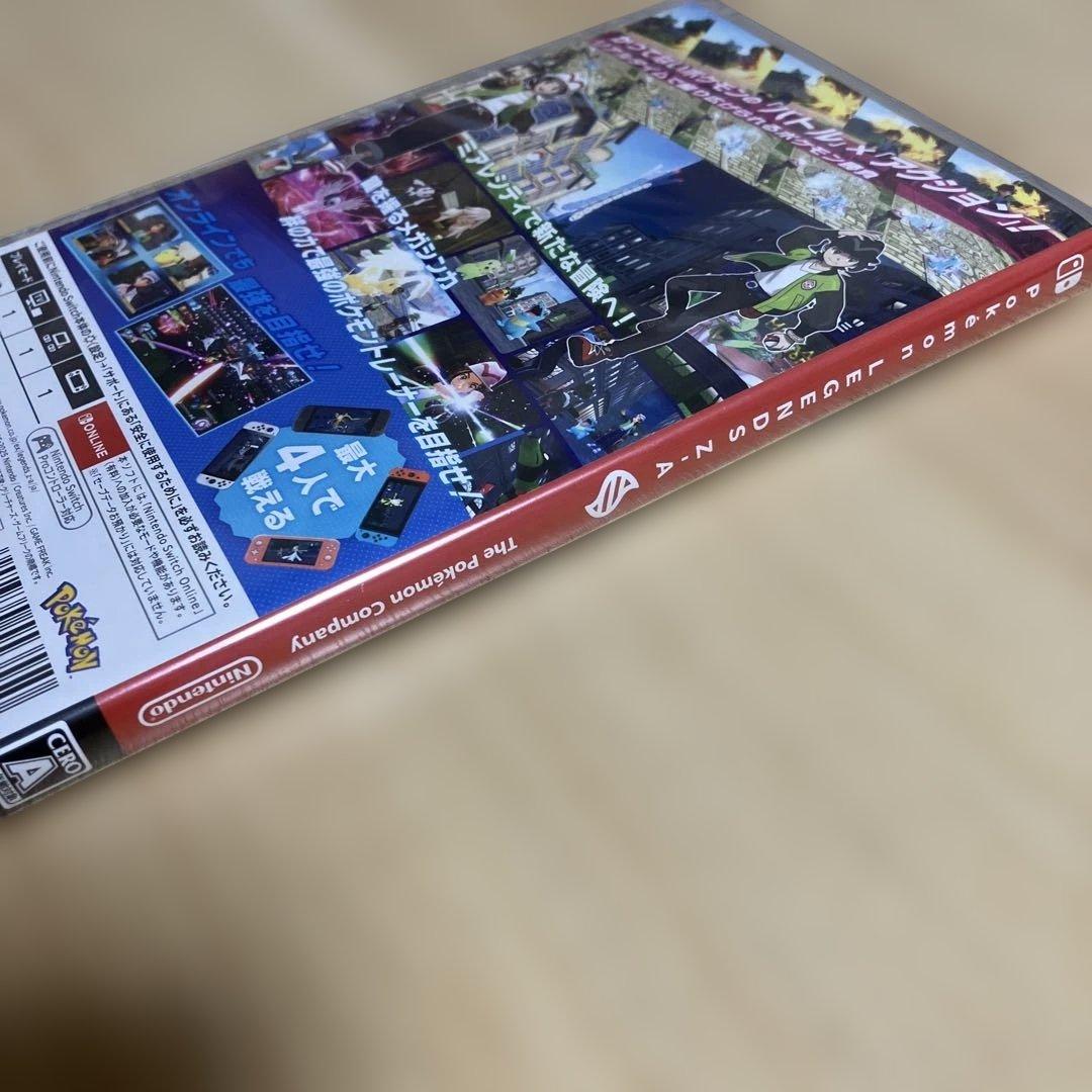 新品未開封　ポケットモンスター レジェンズ ZA Switch ポストカード付き