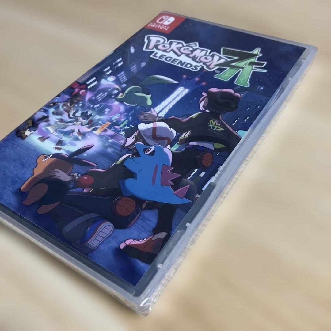 新品未開封　ポケットモンスター レジェンズ ZA Switch ポストカード付き