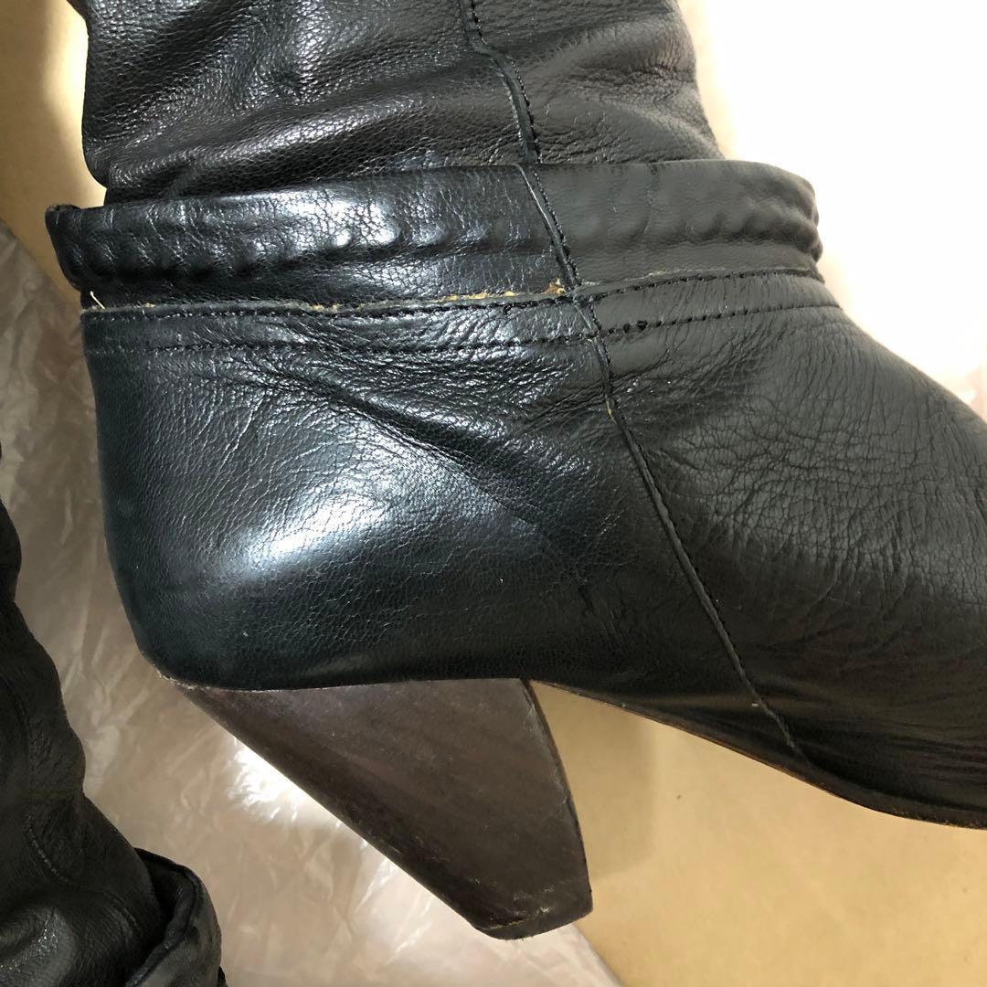 ▼値下げ▼diesel ニーハイブーツ