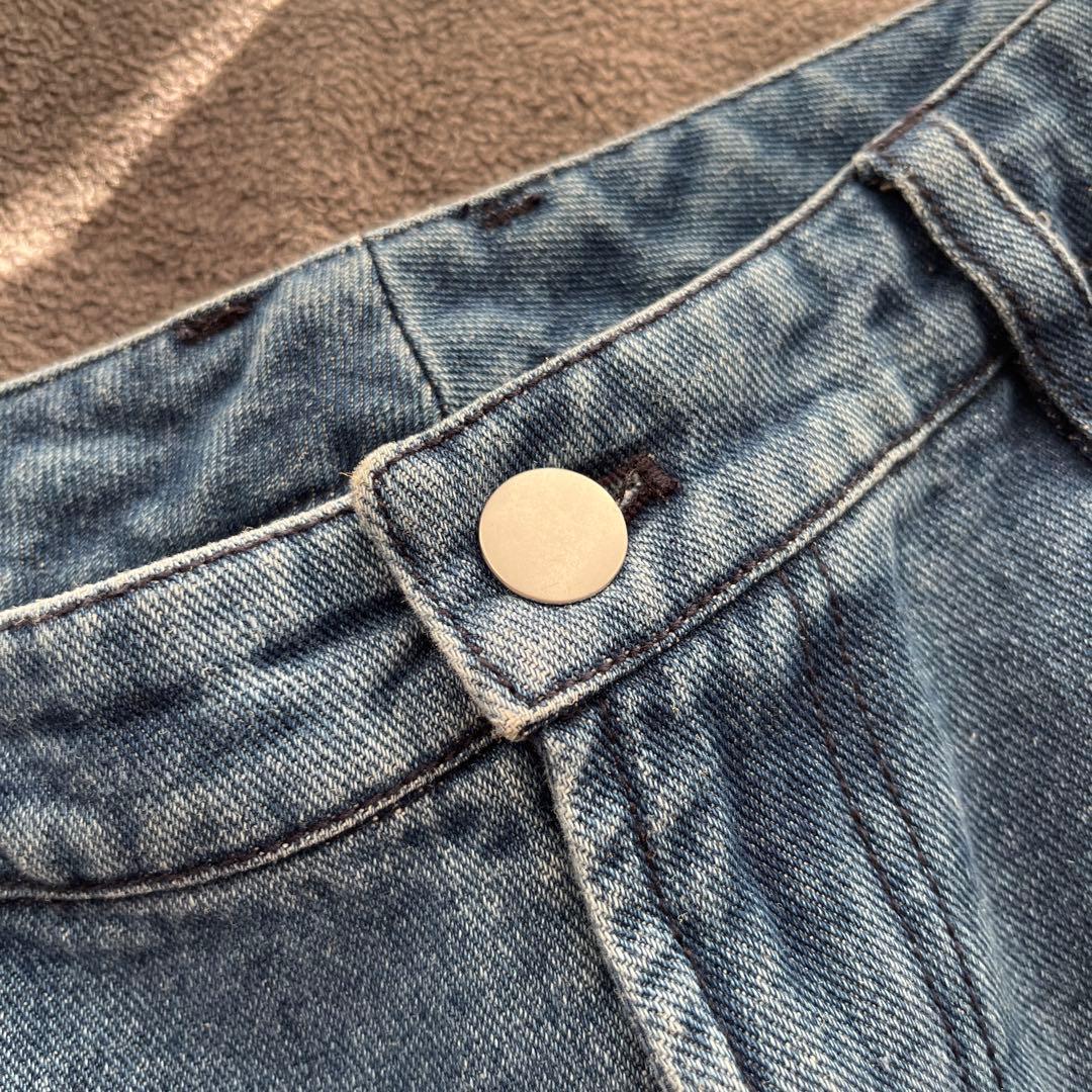 knuth marf フレアデニムパンツ