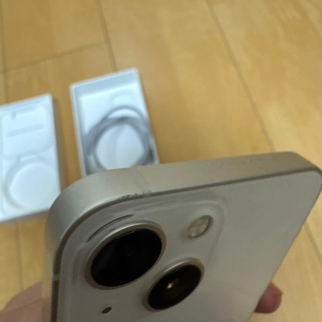 K*照様 iPhone13 mini 白128GBネットワーク利用制限無 バッテ