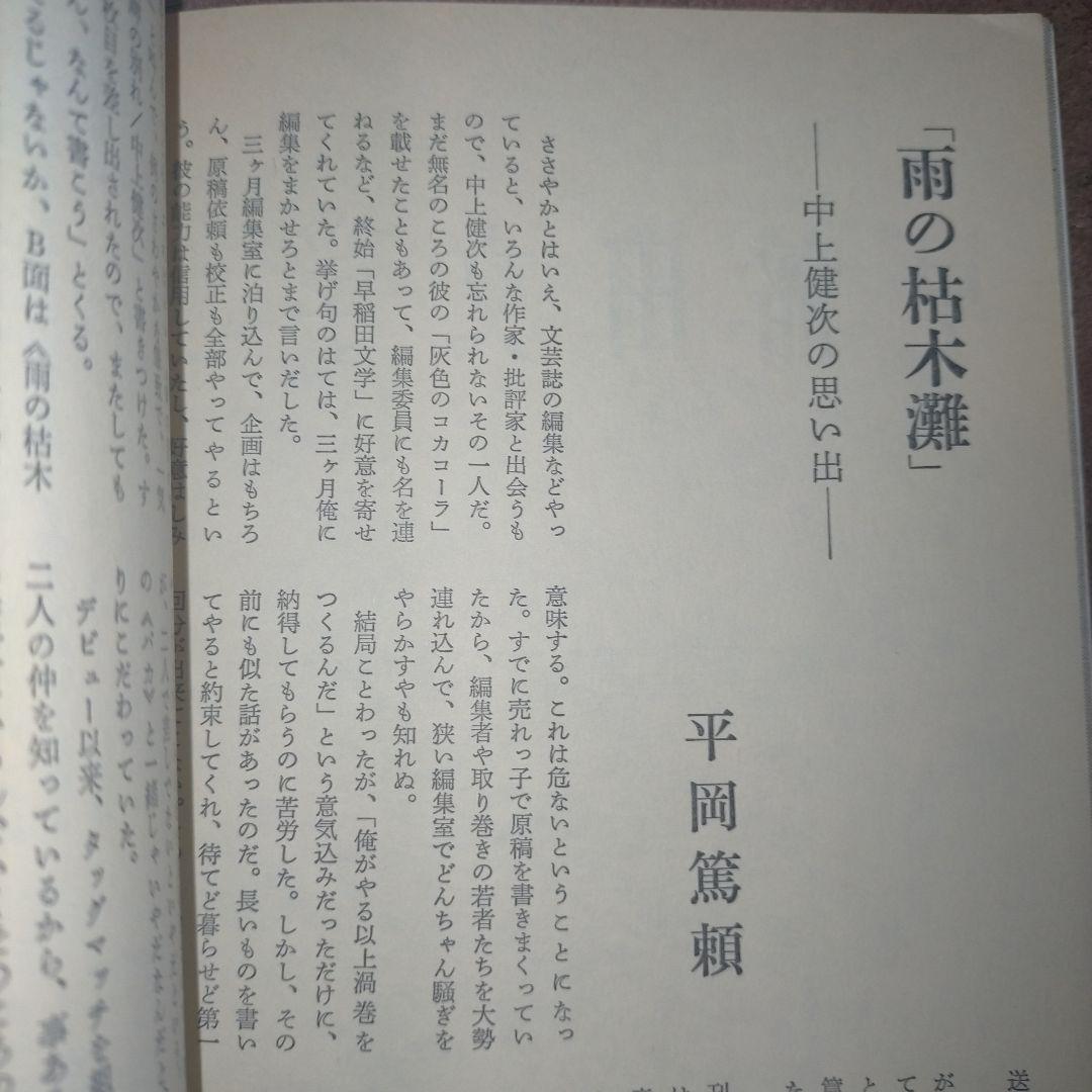 ※半額条件あり【古雑誌_貴重★】早稲田文学　中上健次　遁走する語り手　1993年