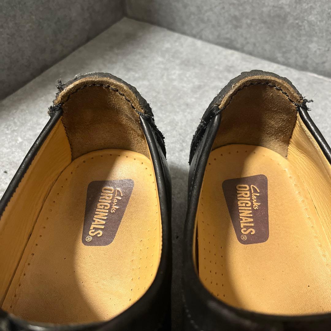 美品✨Clarks クラークス ナタリー レザー ブラック ワラビー
