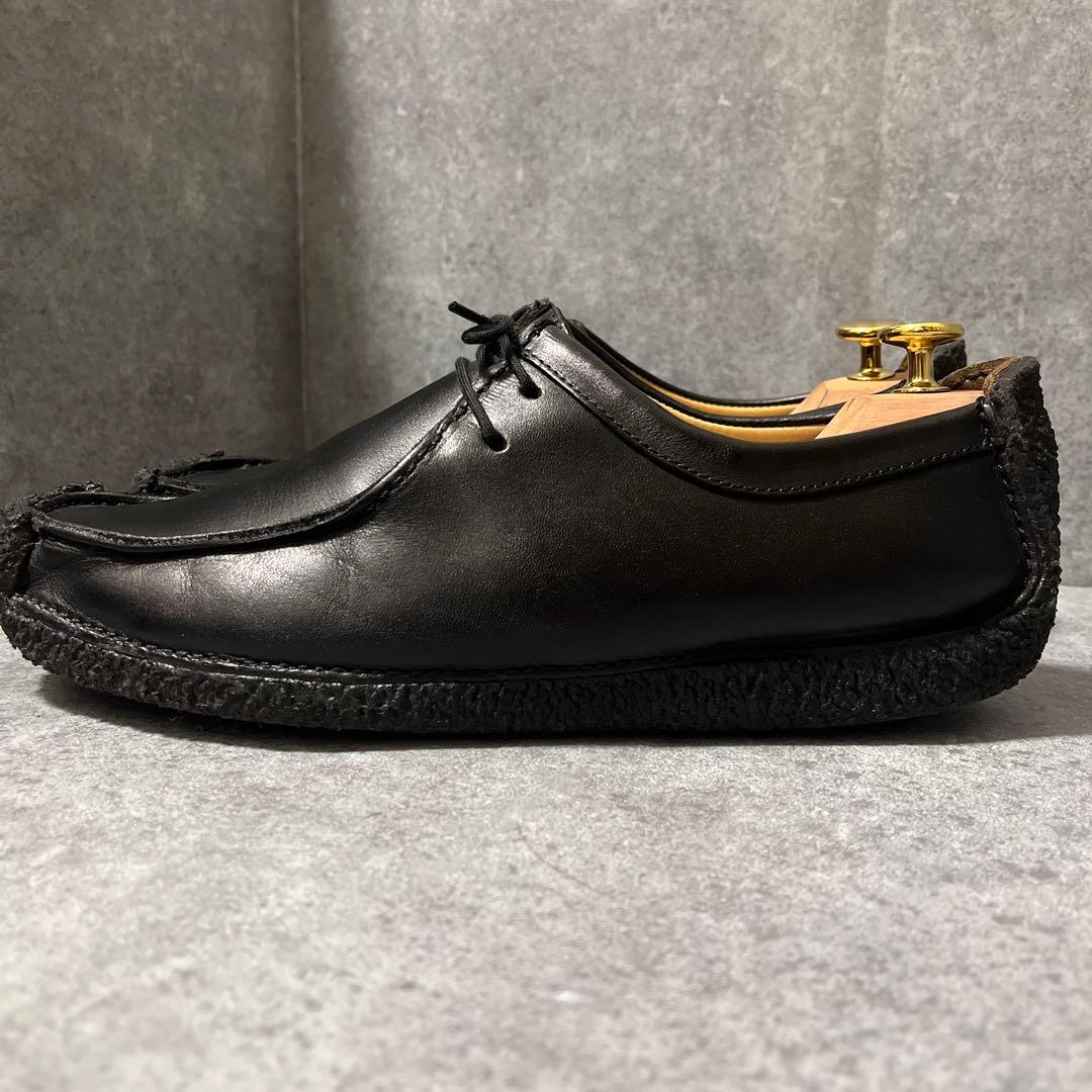 美品✨Clarks クラークス ナタリー レザー ブラック ワラビー