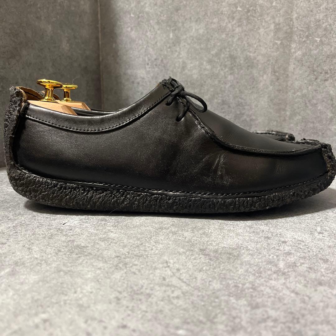 美品✨Clarks クラークス ナタリー レザー ブラック ワラビー