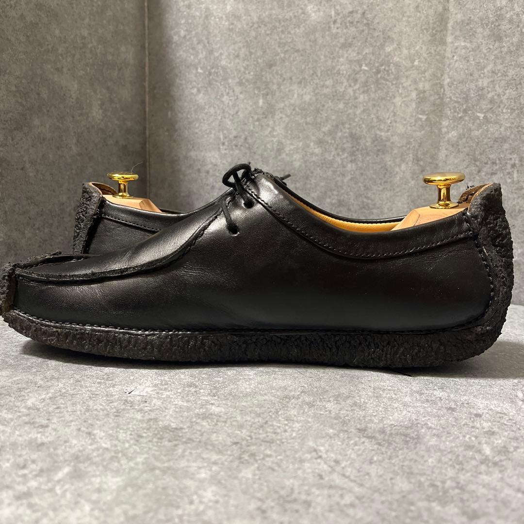 美品✨Clarks クラークス ナタリー レザー ブラック ワラビー
