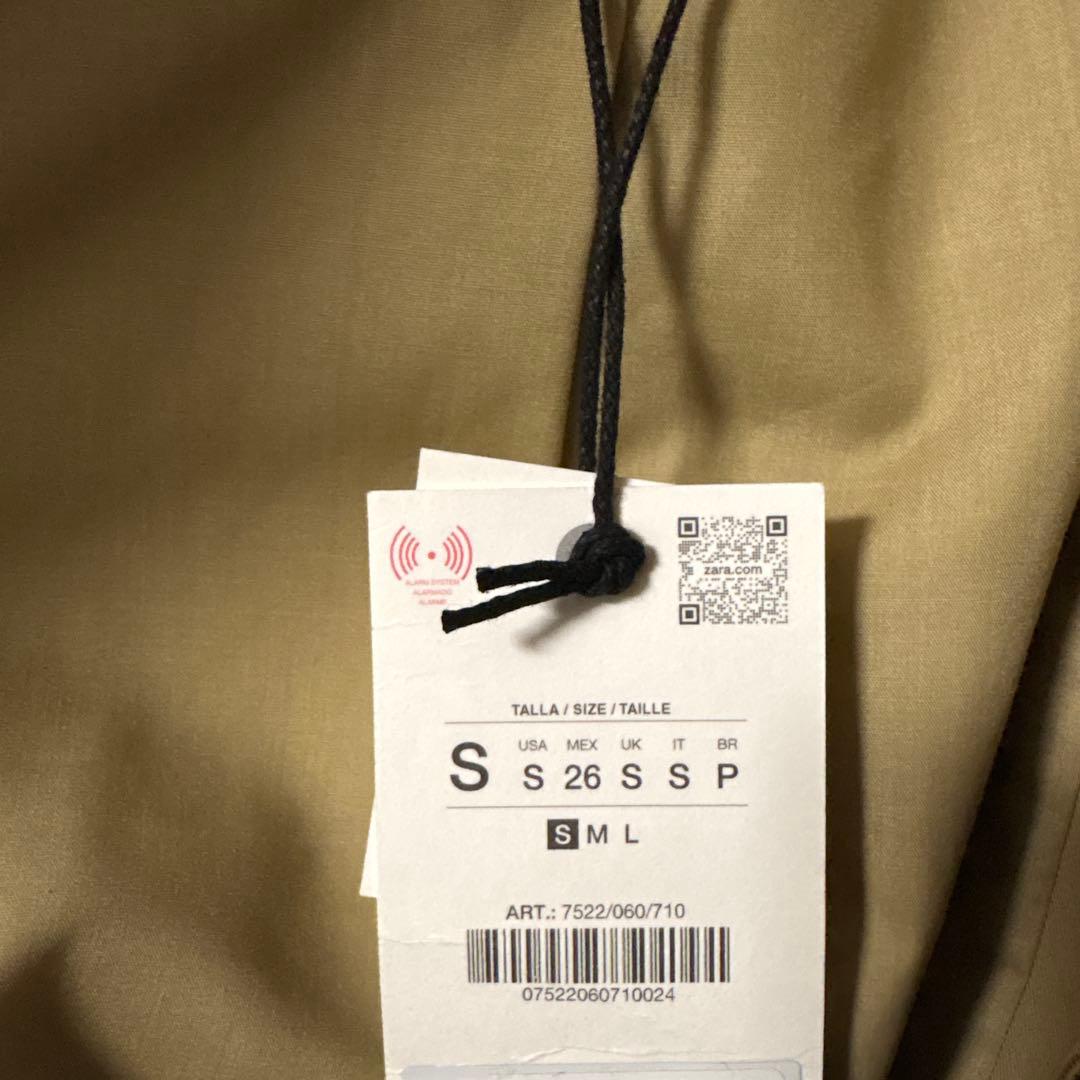 m*様 ZARA ショート丈ハイネックトレンチコート