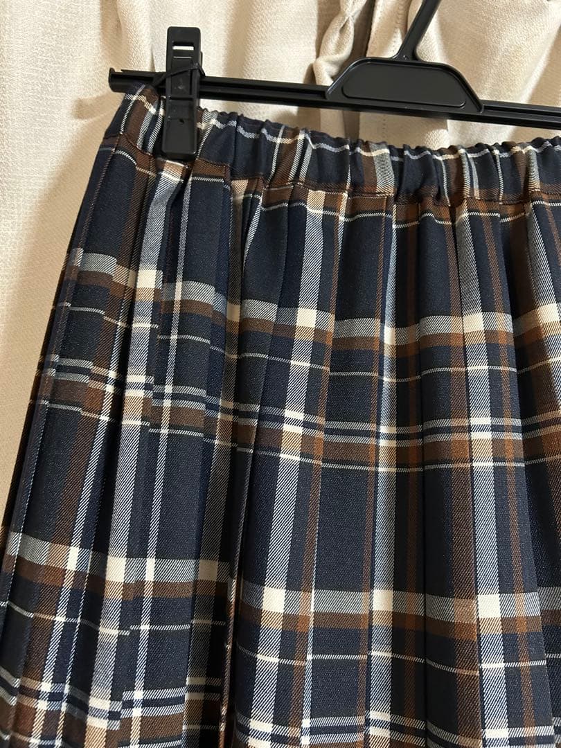 北欧暮らしの道具店　sosotto / ソソット / チェック柄プリーツスカート