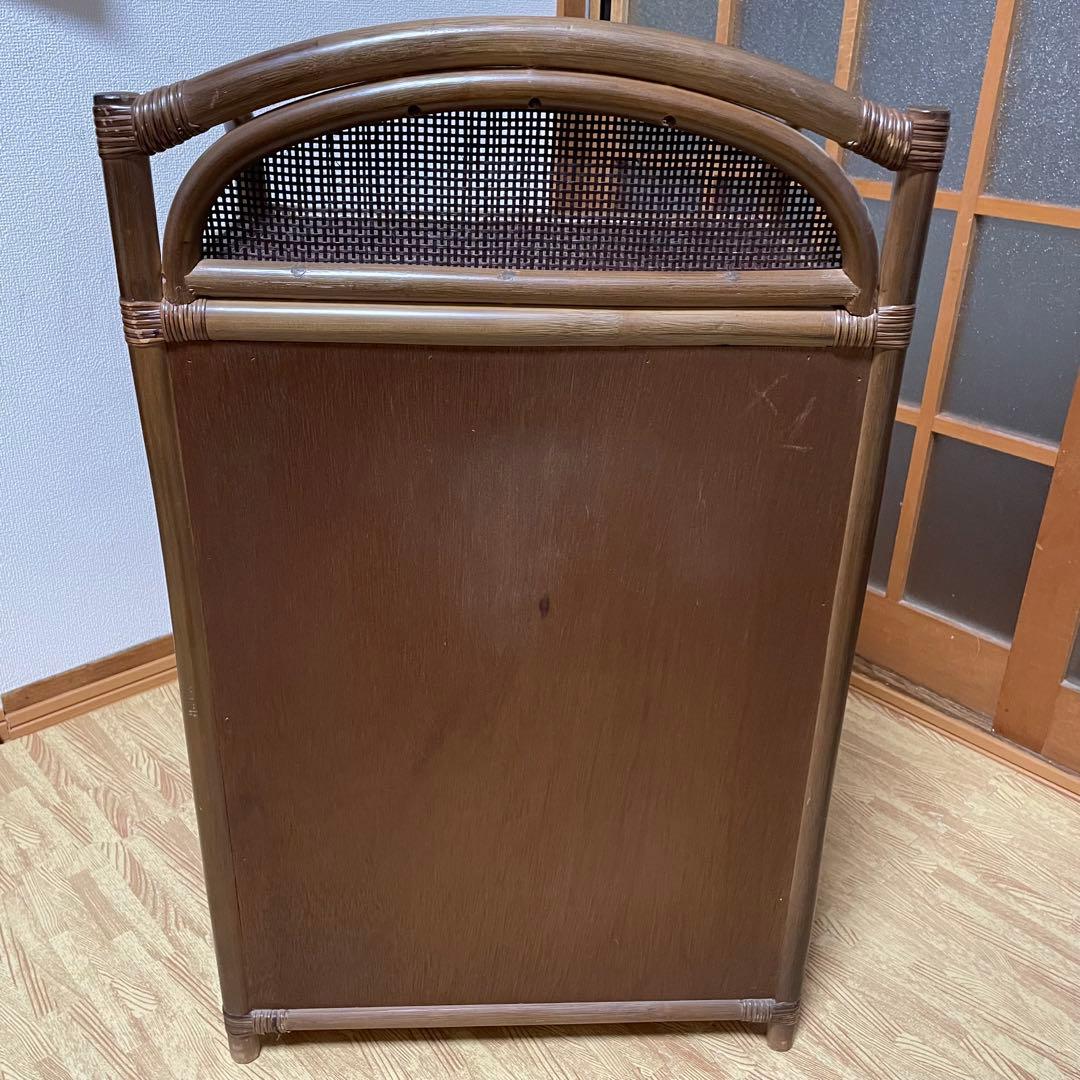 ラタン 籐 チェスト 家具 4段 タンス レトロ アンティーク