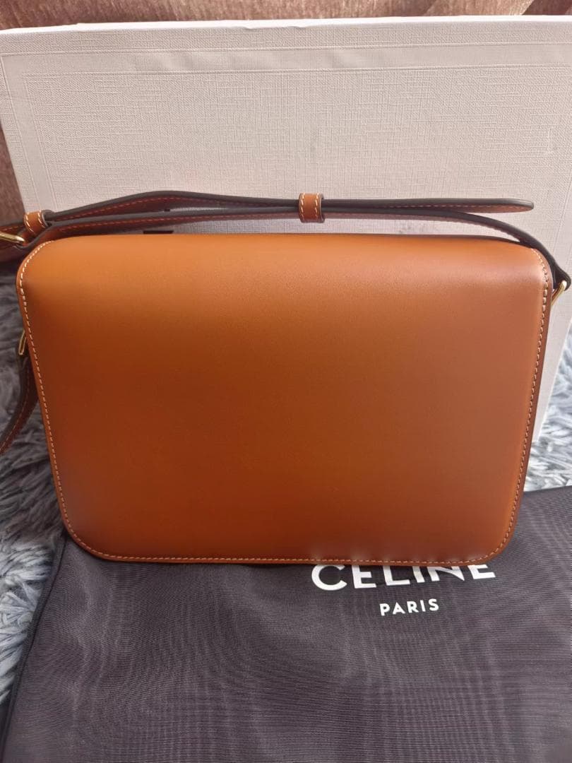 超美品 ブラウンレザー ショルダーバッグ
