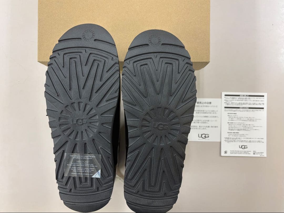 UGG クラシッククリアミニ ブラック