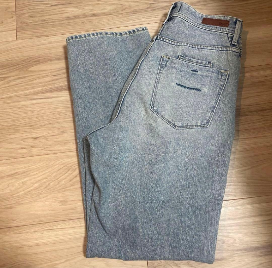 ヤヌーク　Trick Denim ボーイズストレート＇LEA＇