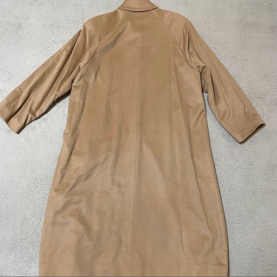 ✨最高級✨カシミヤ100% フランシスレイ ロングコート キャメル M 日本製
