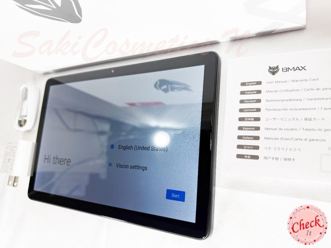✨液晶画面美品✨10インチタブレット✨ BMAX♡I10 Plus 動作確認済み