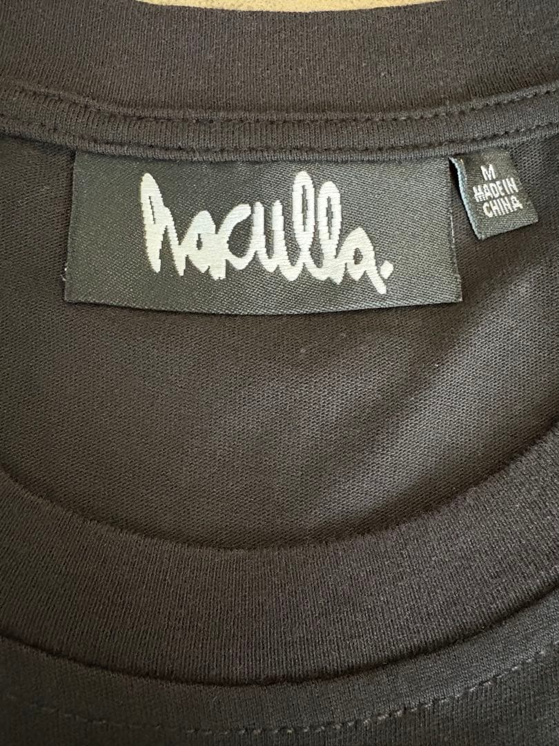美品　Haculla ハキュラ Faces Motif Tシャツ M 黒 完売品