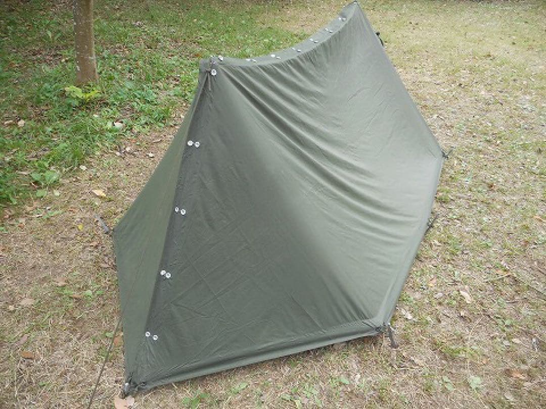 ユ*ロ様 良品オーストリア軍幕　軍放出品　パップテント2枚組