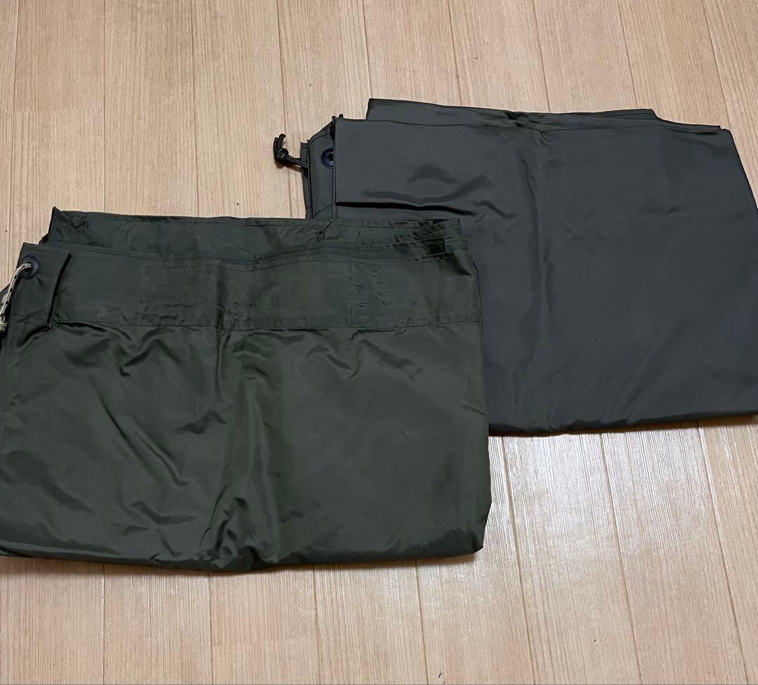 ユ*ロ様 良品オーストリア軍幕　軍放出品　パップテント2枚組