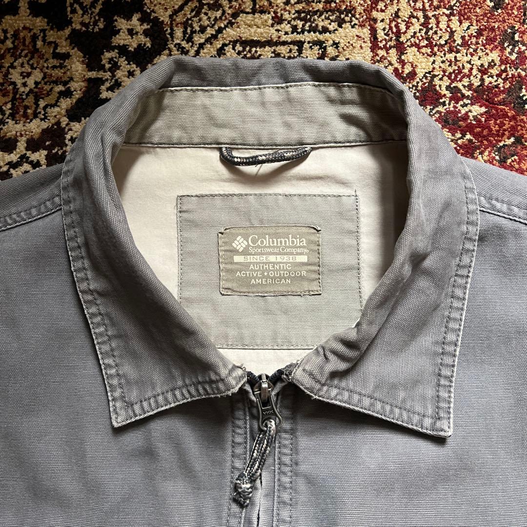 Columbia スウィングトップ ダックジャケット グレー 90s