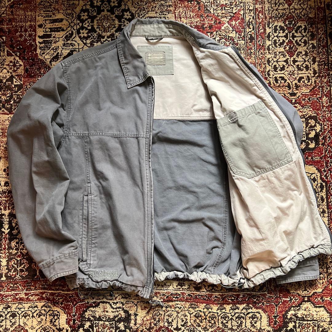 Columbia スウィングトップ ダックジャケット グレー 90s