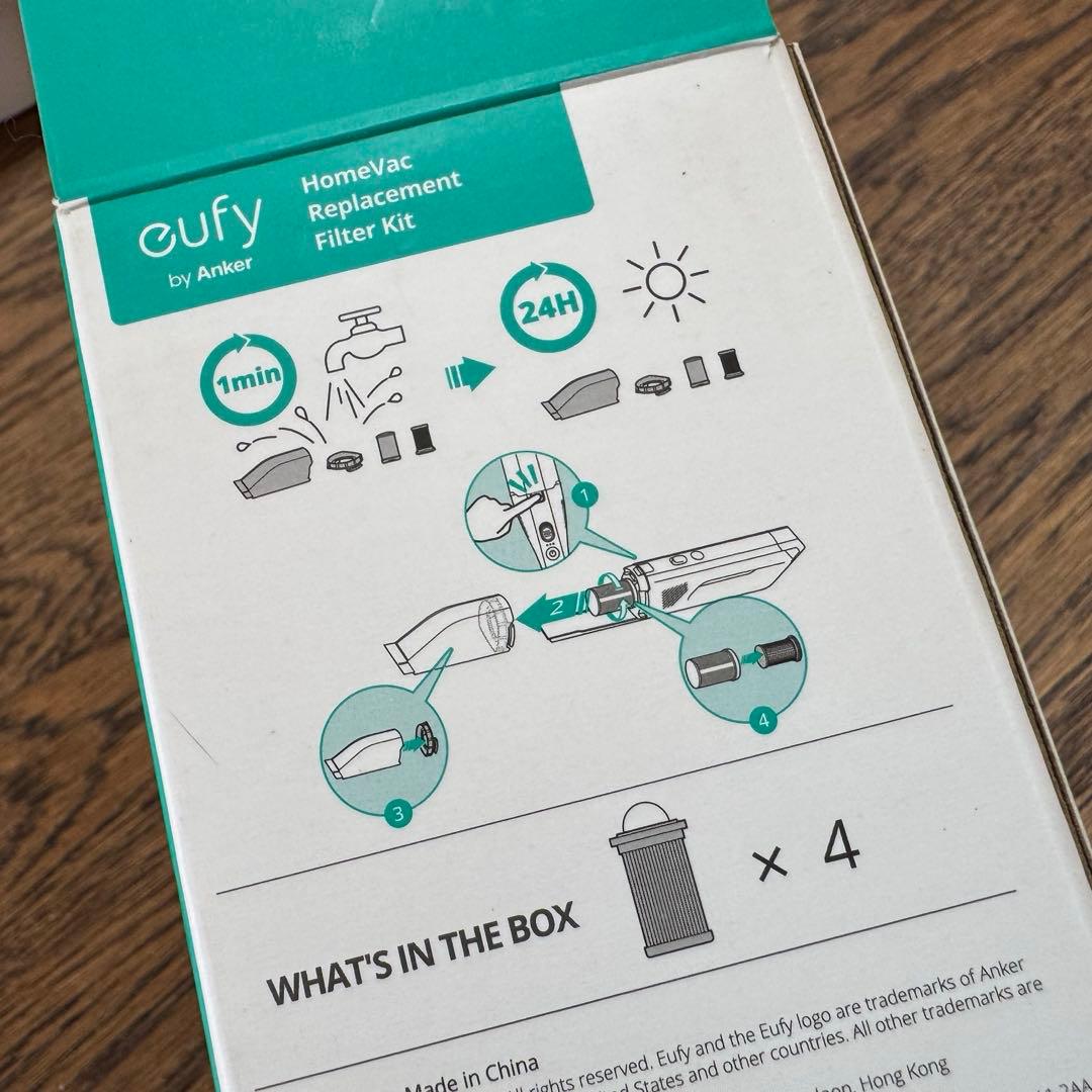 【3個】純正Anker Eufy Vac H30 交換用フィルターセット