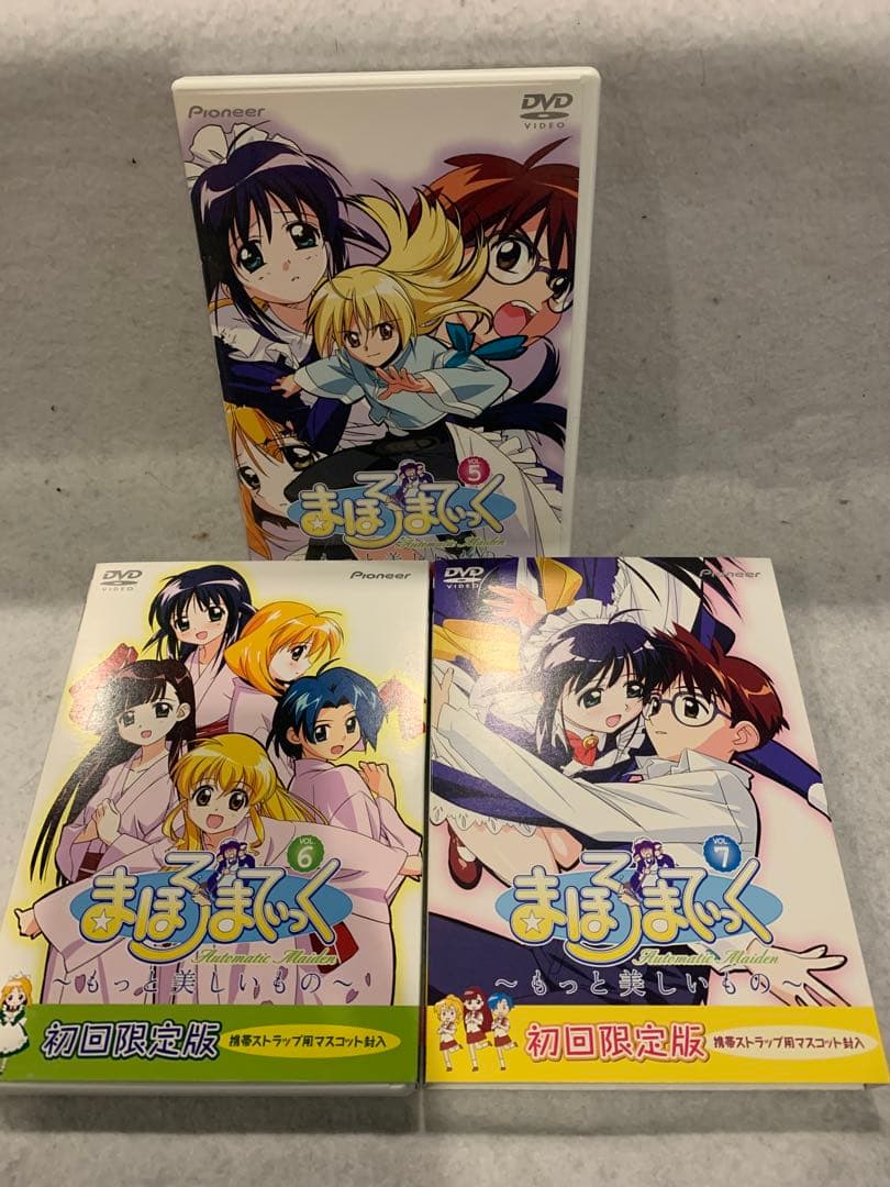 【中古品】 アニメDVD まほろまてぃっく　1期、2期、LIVE、OVA