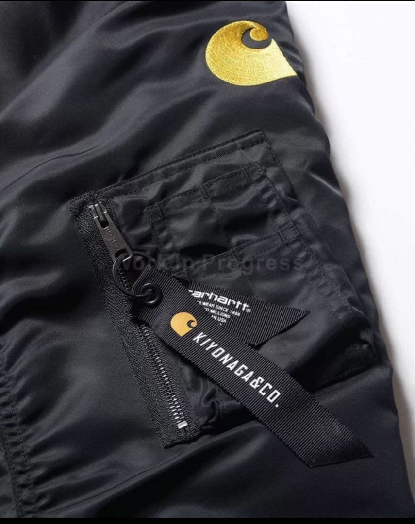 Carhartt WIP / KIYONAGA&CO. MA-1 ジャケット