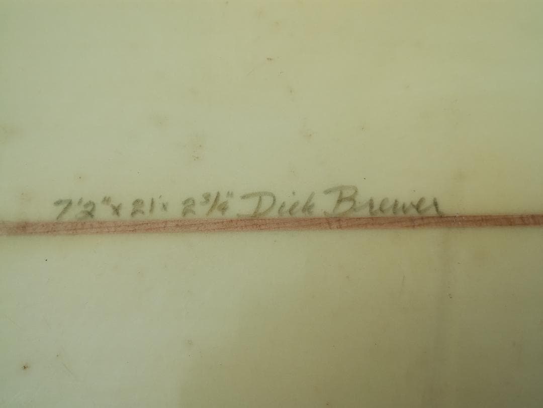 Dick Brewer ファンボード 7.2フィート