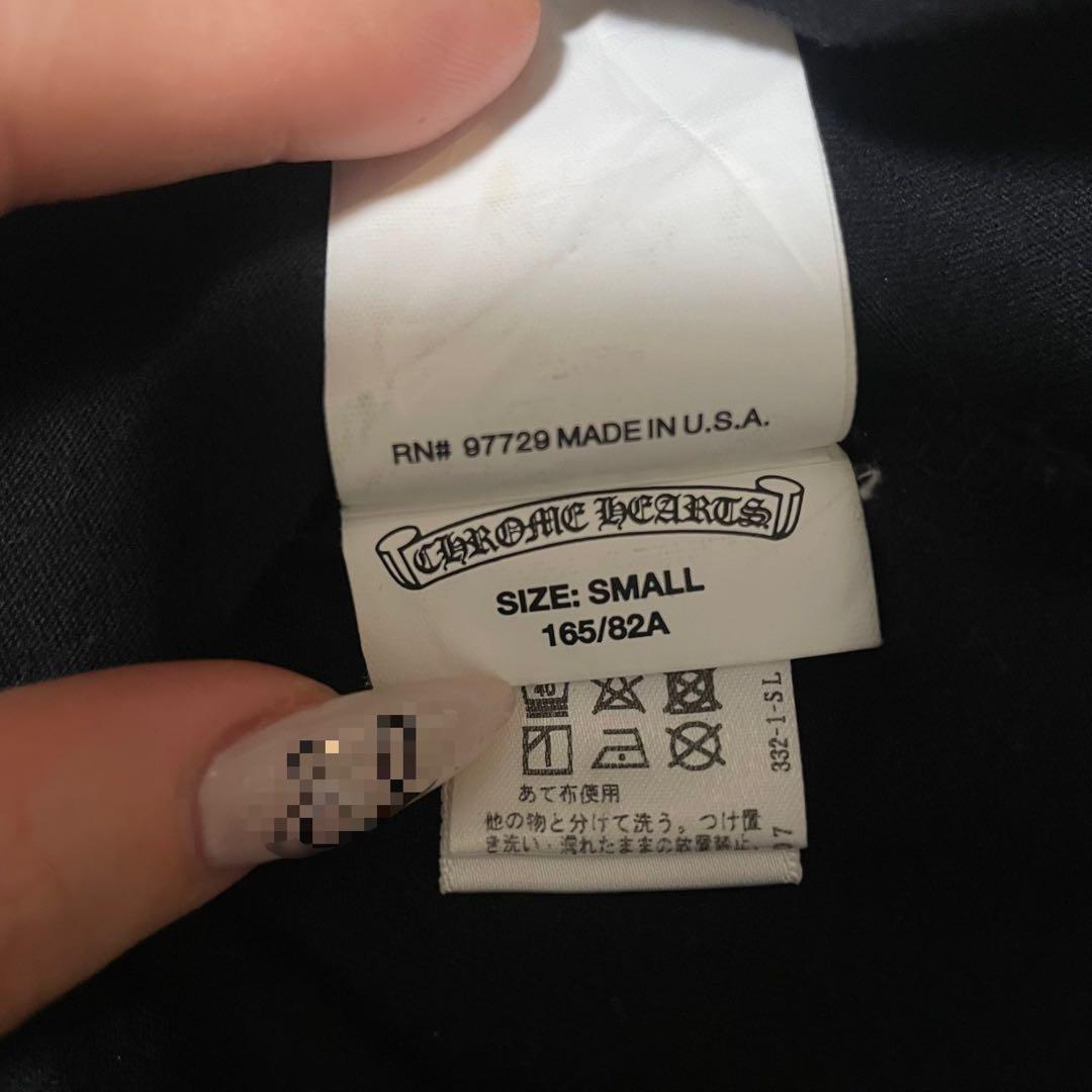 クロムハーツ Tシャツ Vネック ビッグロゴ S