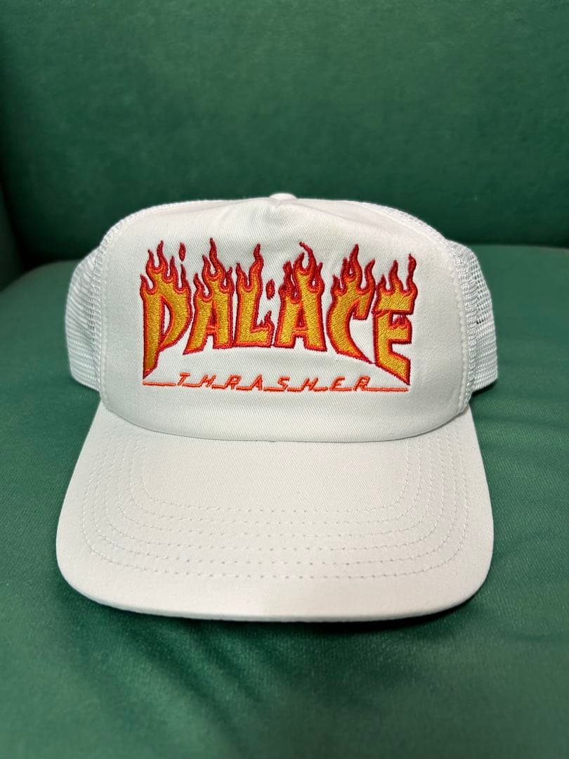 Palace×THRASHER メッシュキャップ