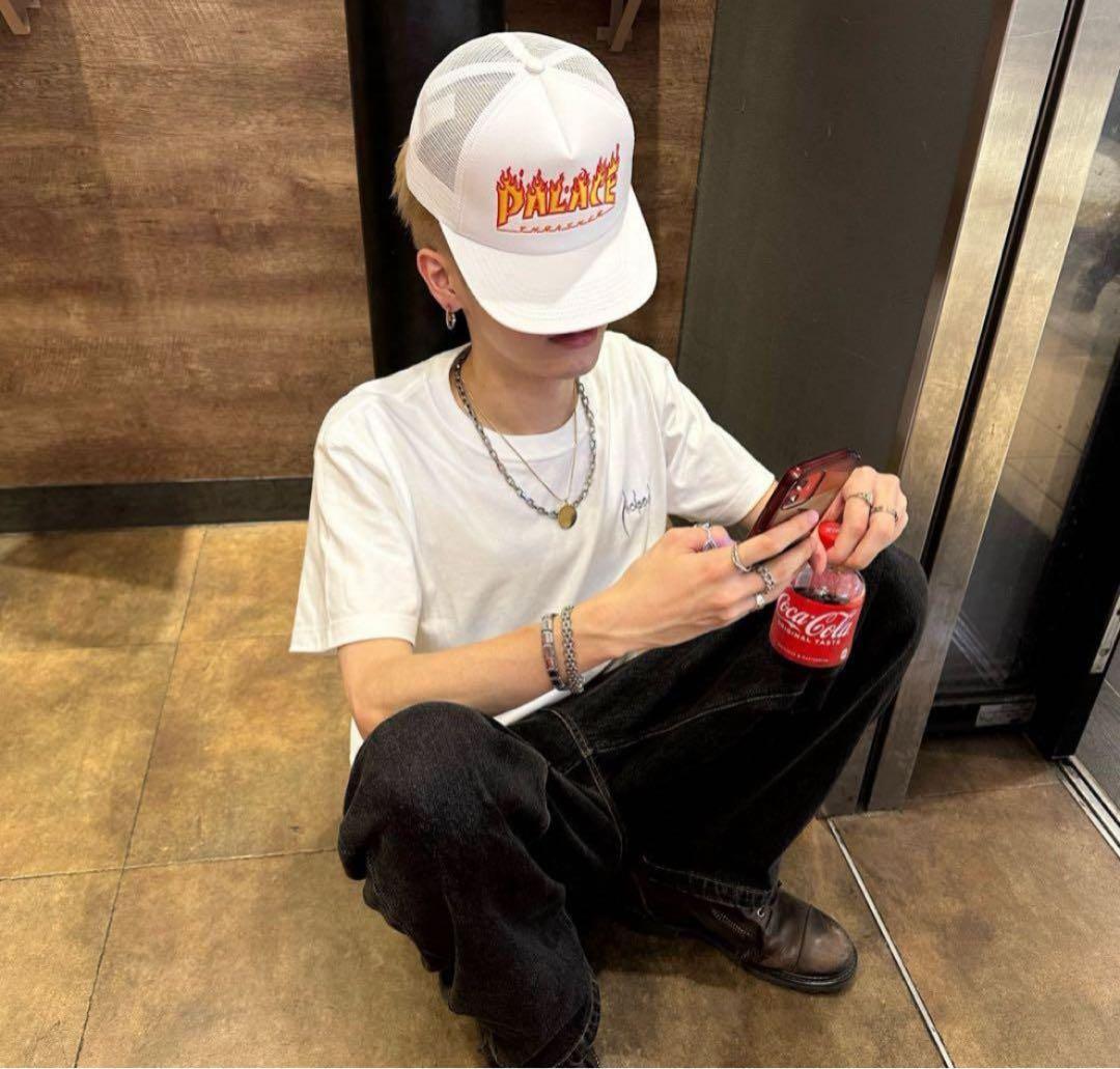 Palace×THRASHER メッシュキャップ